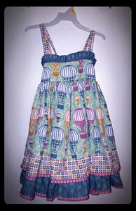 Jelly The Pug hot air balloon ruffle dress 5